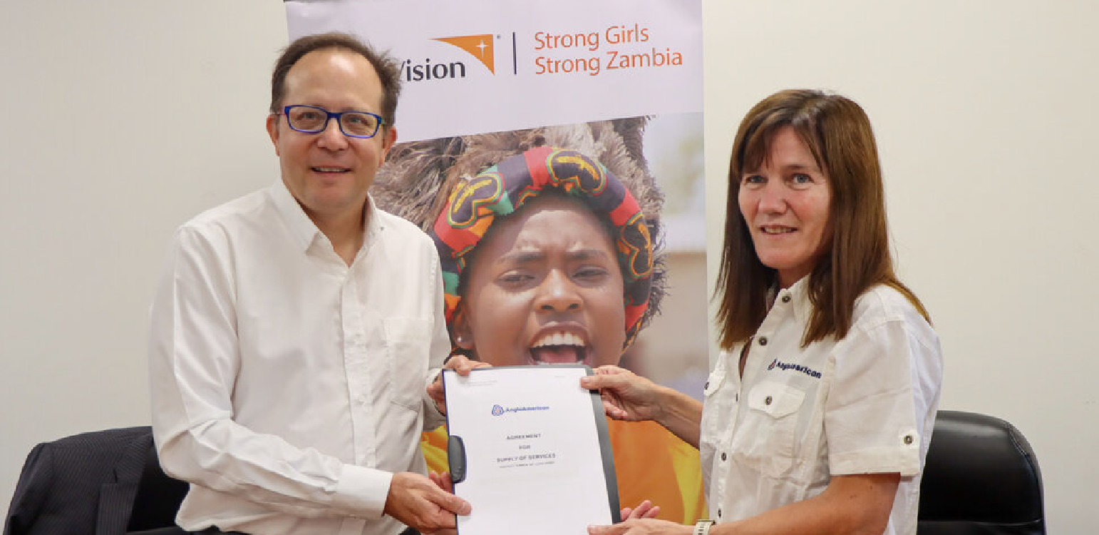 Anglo-American partners with World Vision in Zambia to improve access to education